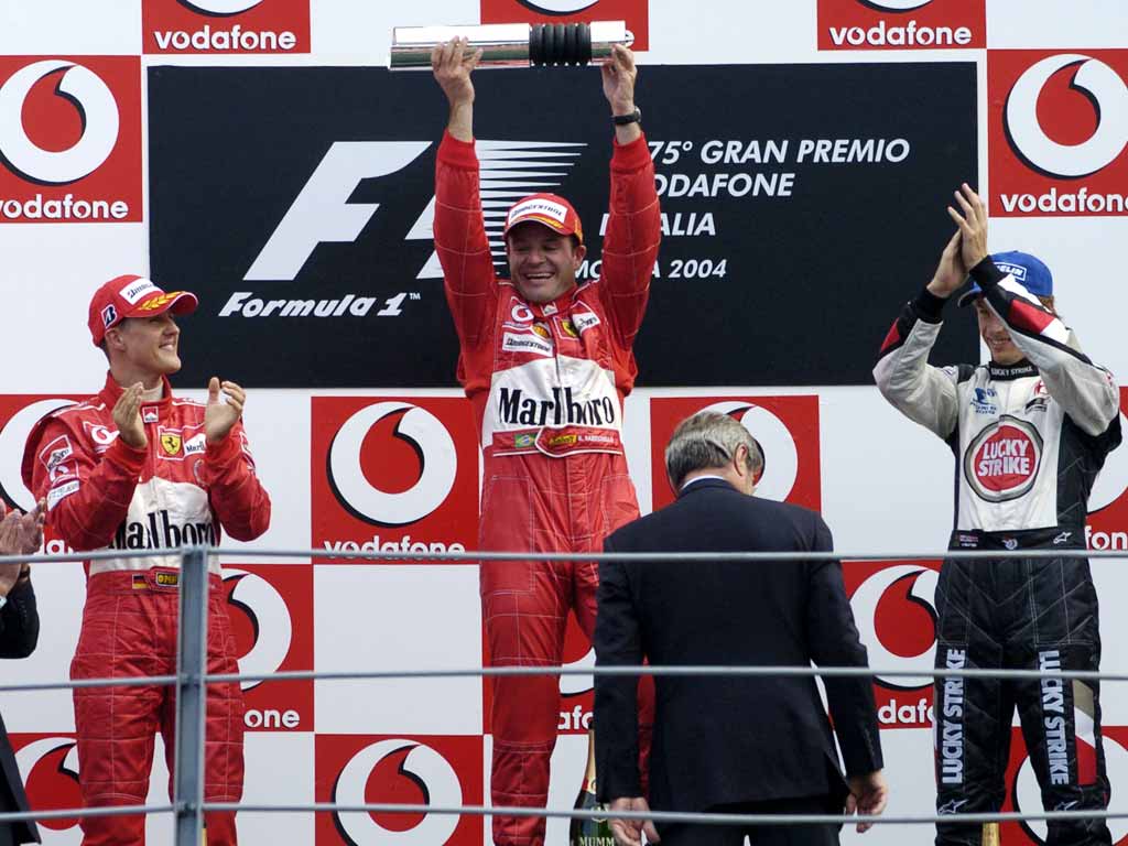 GP da Itália de Fórmula 1, Monza, em  2004 - blogracinghistory.wordpress.com
